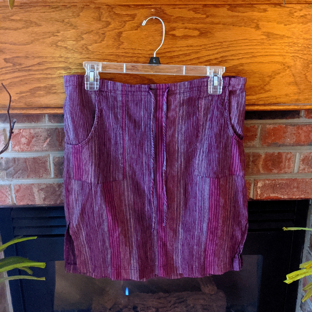 Rag Brand Purple Boho Hippie Skirt Medium